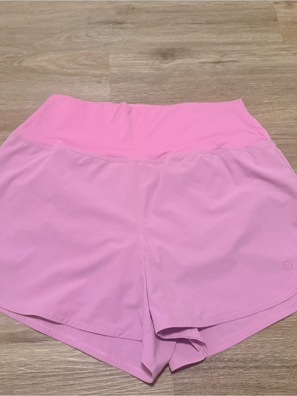 Gilly Hicks Pink High-Waist Athletic Shorts